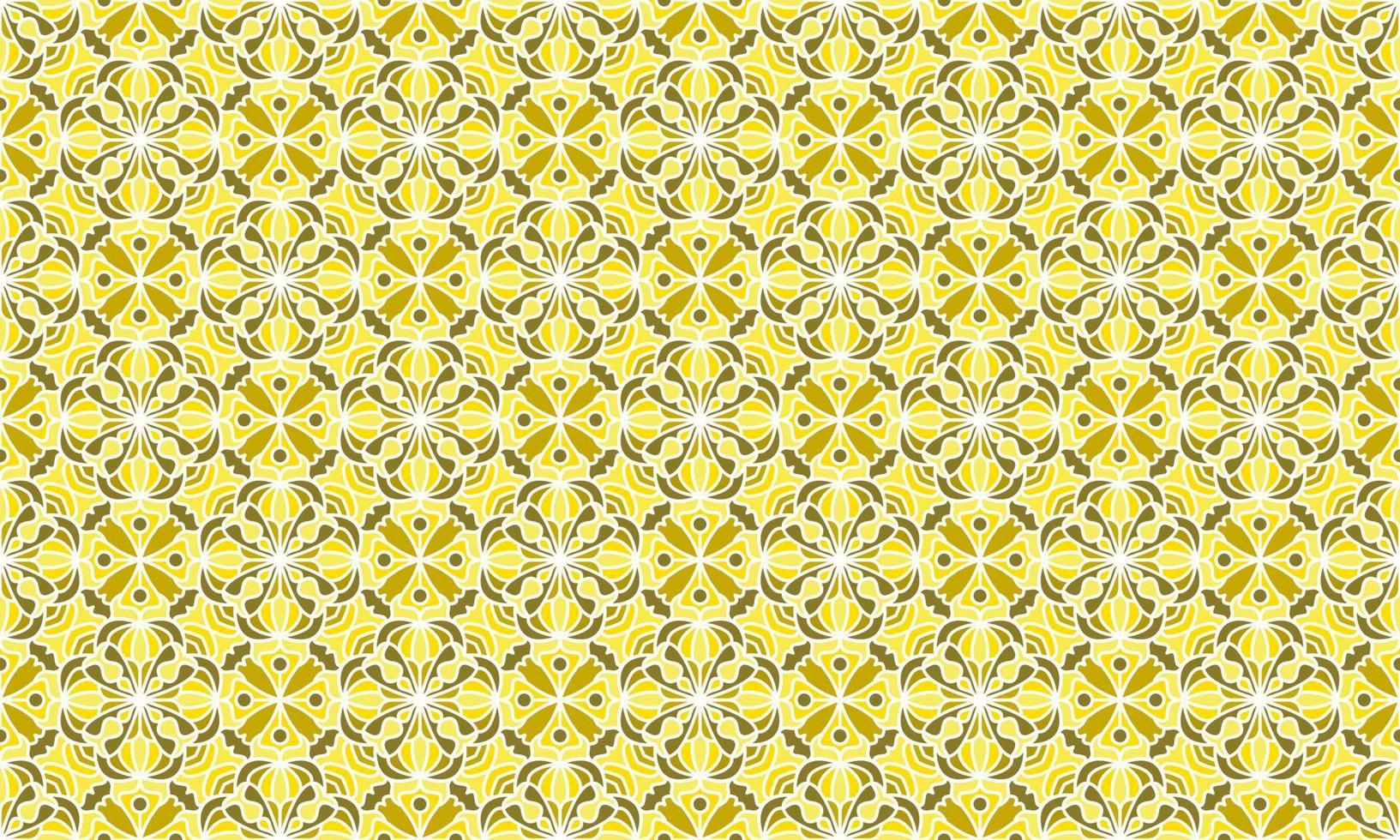 gold background ethnic pattern abstract vector