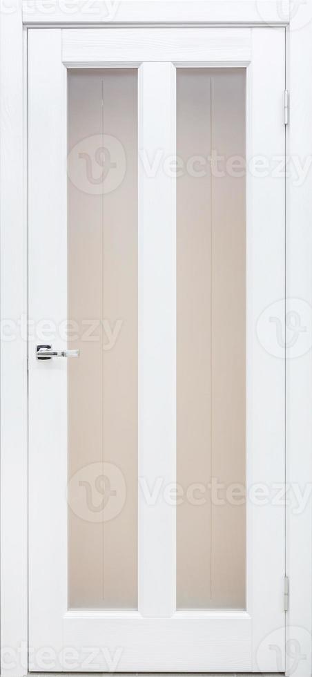 wooden doors in light style color for modern loft interior and condo apartments flat photo