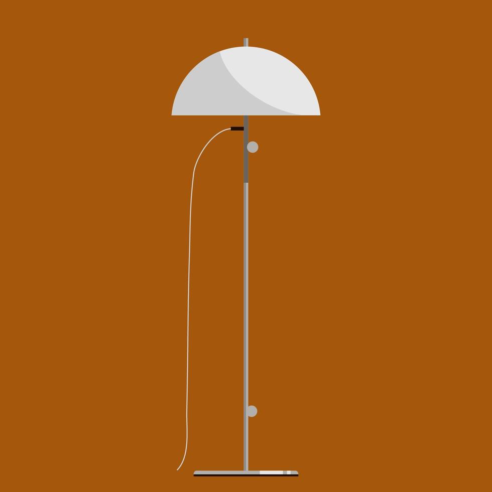 Flat illustration decorative lamp vector