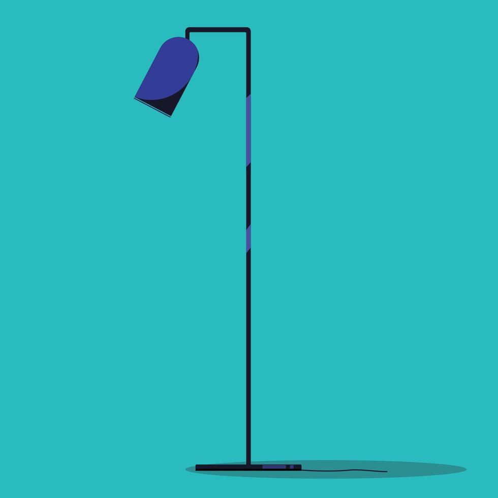 Flat illustration decorative lamp vector