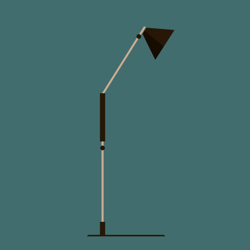 Flat illustration decorative lamp vector
