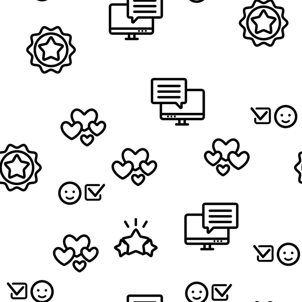 Reviews Vector Seamless Pattern