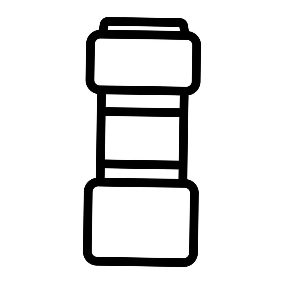 polvo para vector de icono de cocina. ilustración de símbolo de contorno aislado