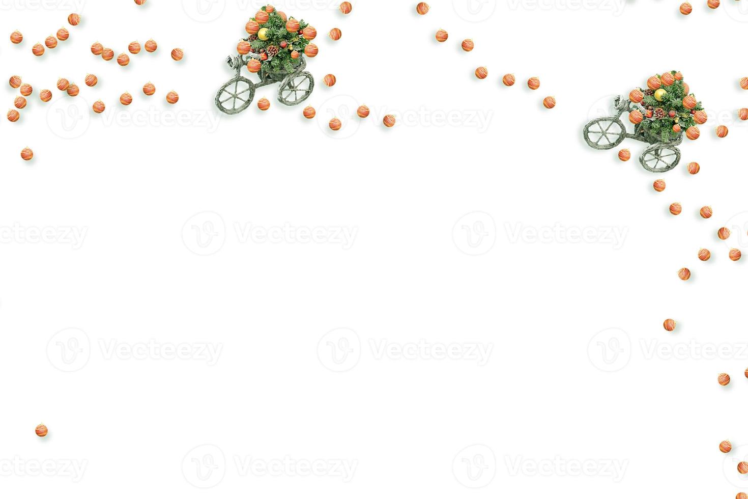 frame. Festive Christmas composition. Holiday card. winter photo