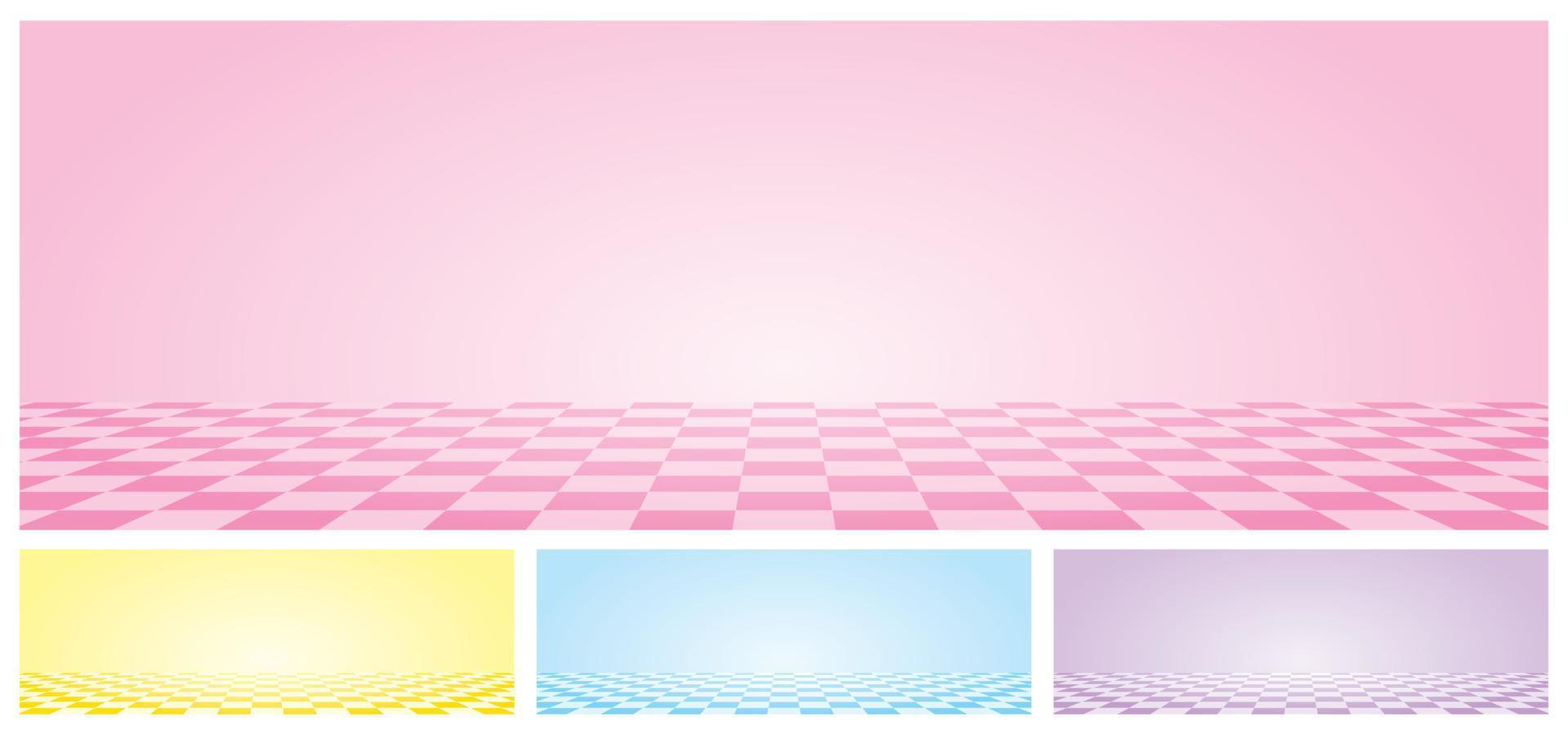 sweet pastel checkered pattern floor background graphic vector collection