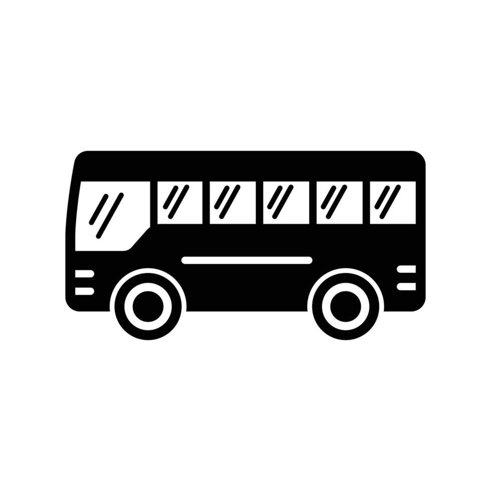 bus icon vector design template