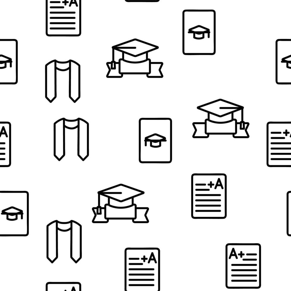 Graduation Seamless Pattern Vector