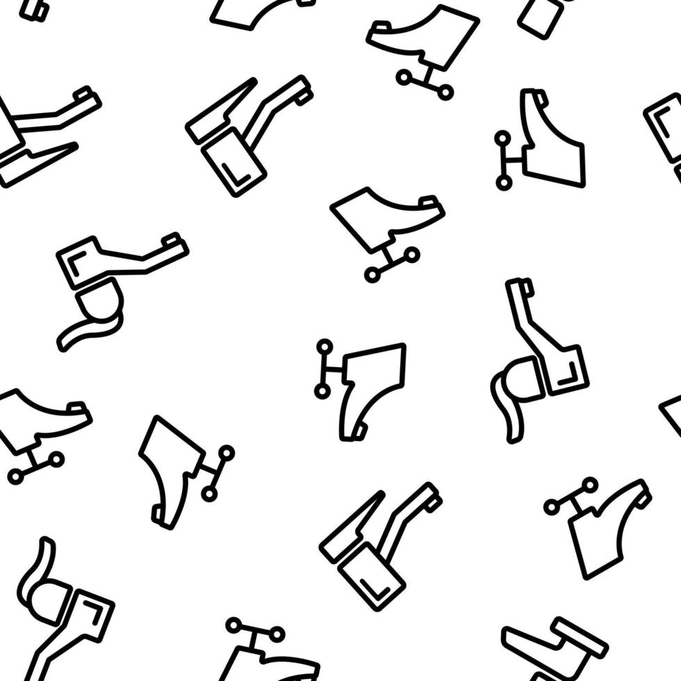 Different Faucet Seamless Pattern Vector