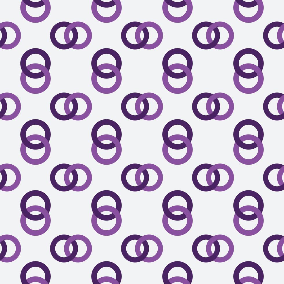 purple ring seamless pattern template vector