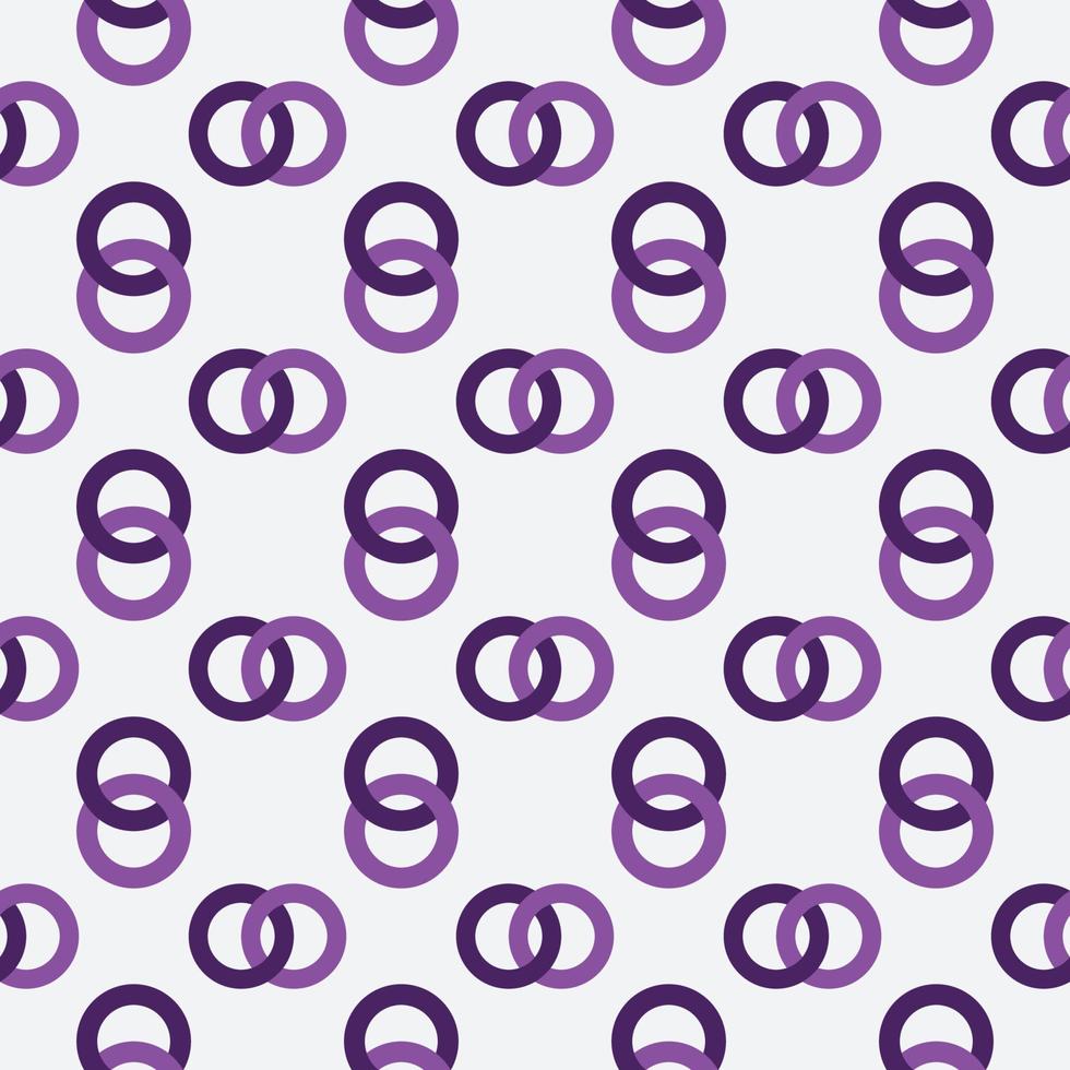 purple ring seamless pattern template vector