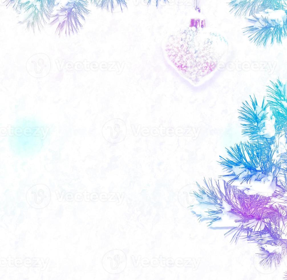 Christmas composition. Card. photo