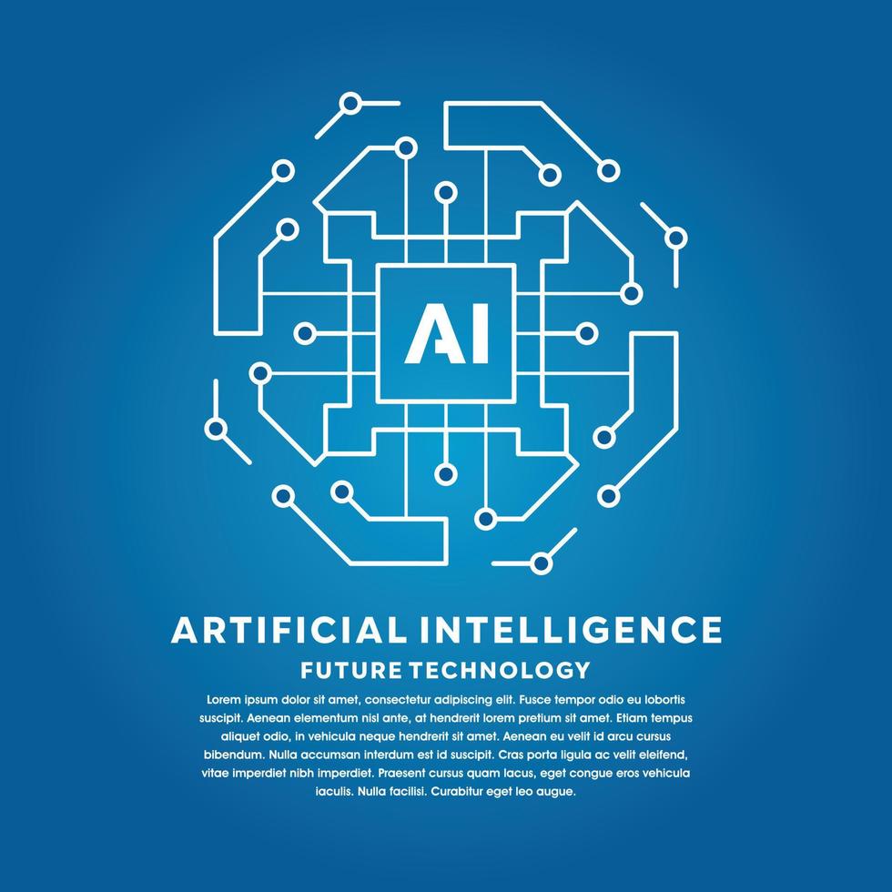 vector illustration of technology themed background design