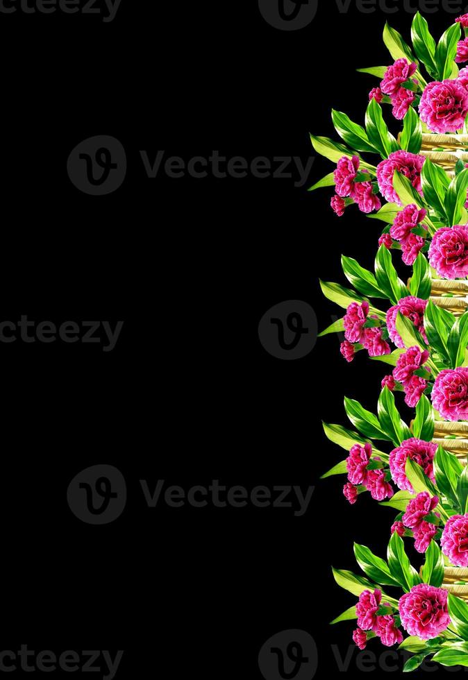 Bouquet of flowers carnation. photo