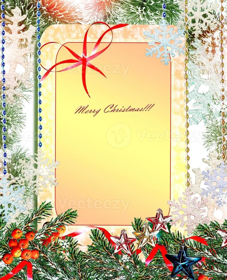 Christmas background. Christmas toy. greeting card photo