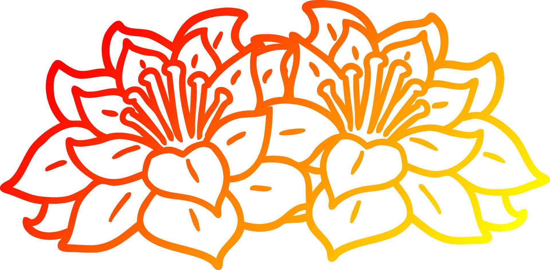 línea de gradiente cálido dibujo flores de dibujos animados 10023779 Vector en Vecteezy línea de gradiente cálido dibujo flores de dibujos animados 10023779 Vector en Vecteezy