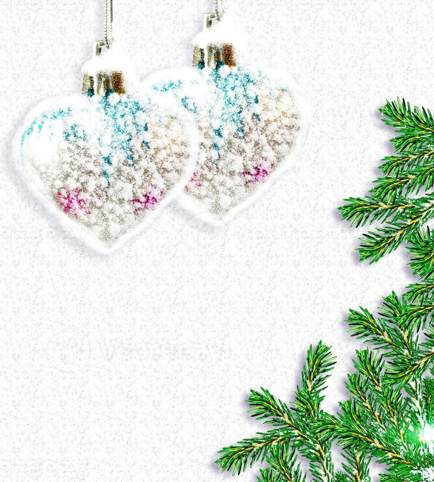 Winter. Christmas card. photo