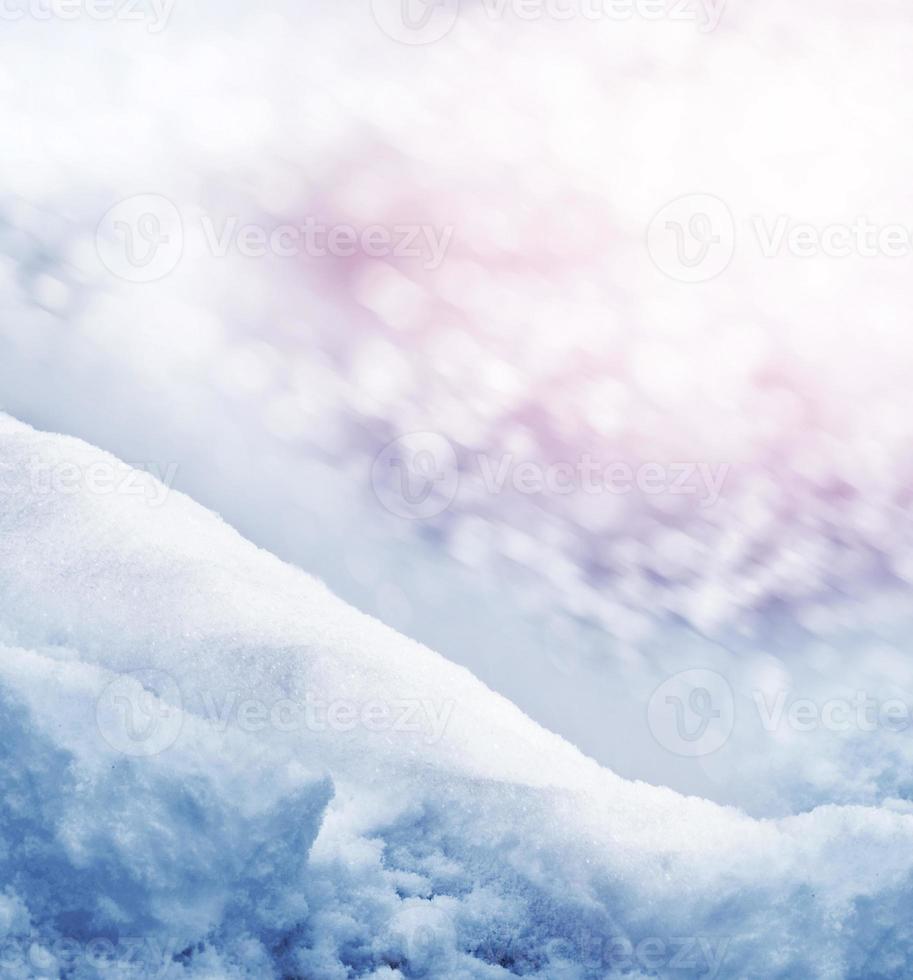 Background of snow.  The texture of the snow photo