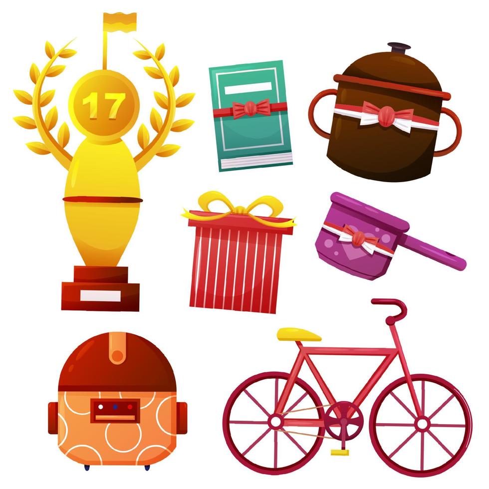 Indonesian Independence Day Competition Prize August 17th, vector illustration