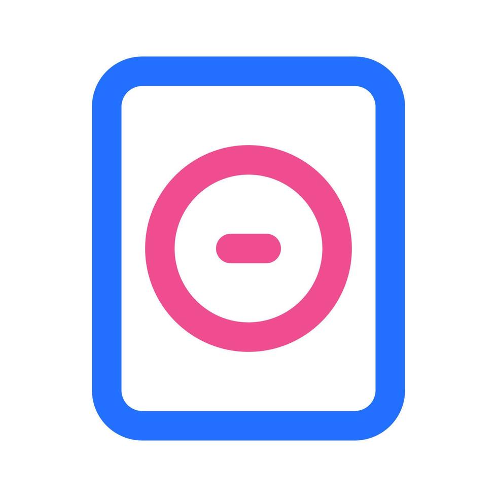 Speaker Icon with Two Tone Color vector