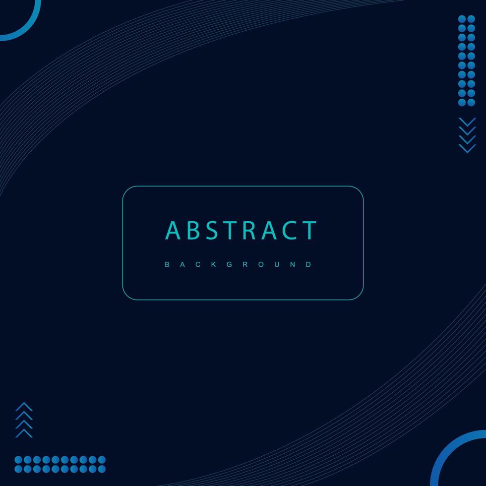 Abstract geometric dark blue background. Elegant dark banner, brochure background. Vector illustration. EPS 10.