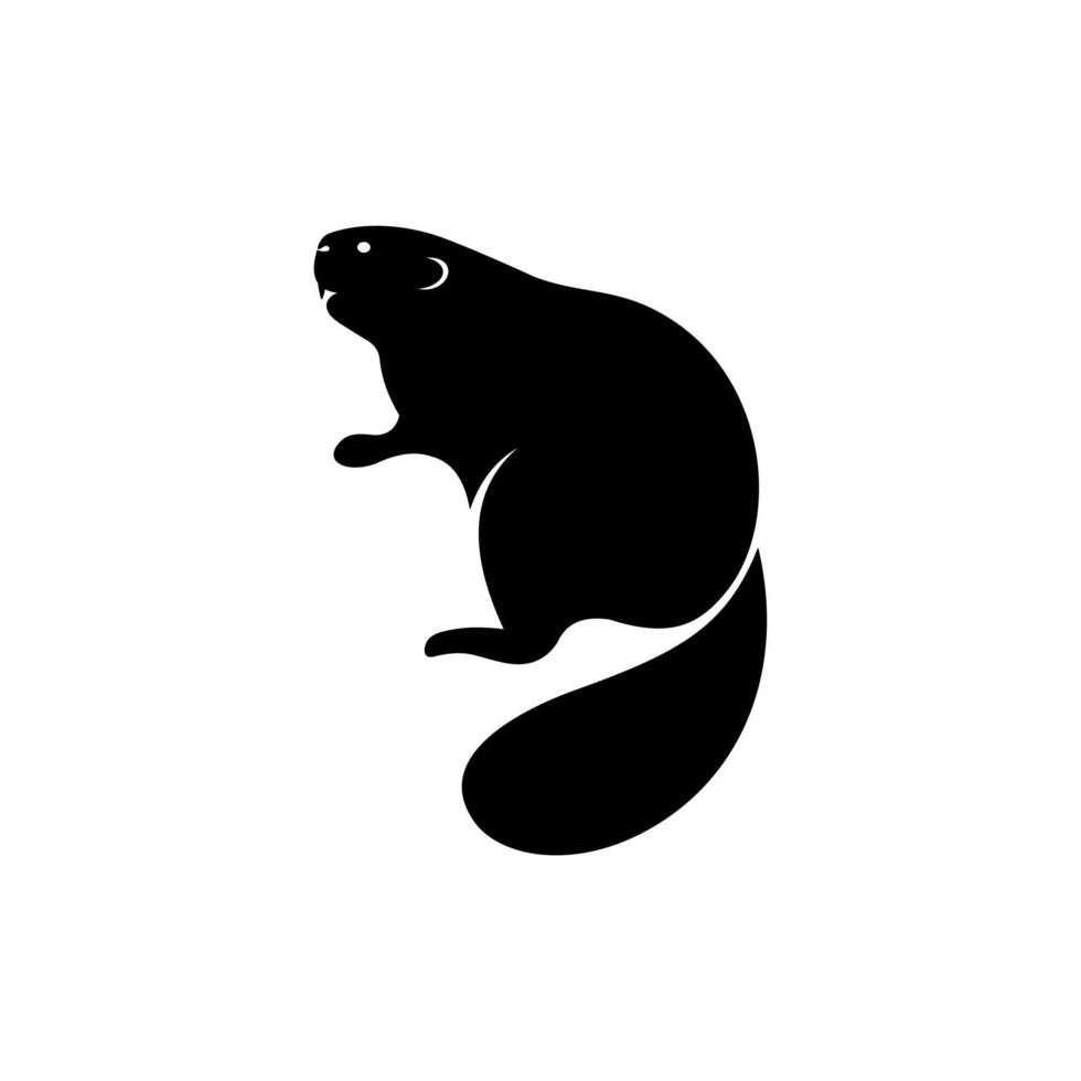 vector de logotipo de castor