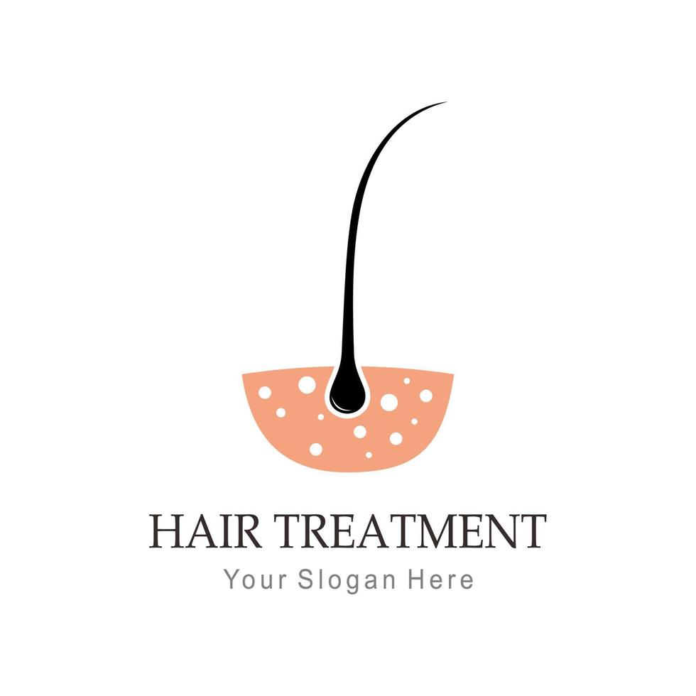 Hair treatments vector logo 10030541 Vector Art at Vecteezy