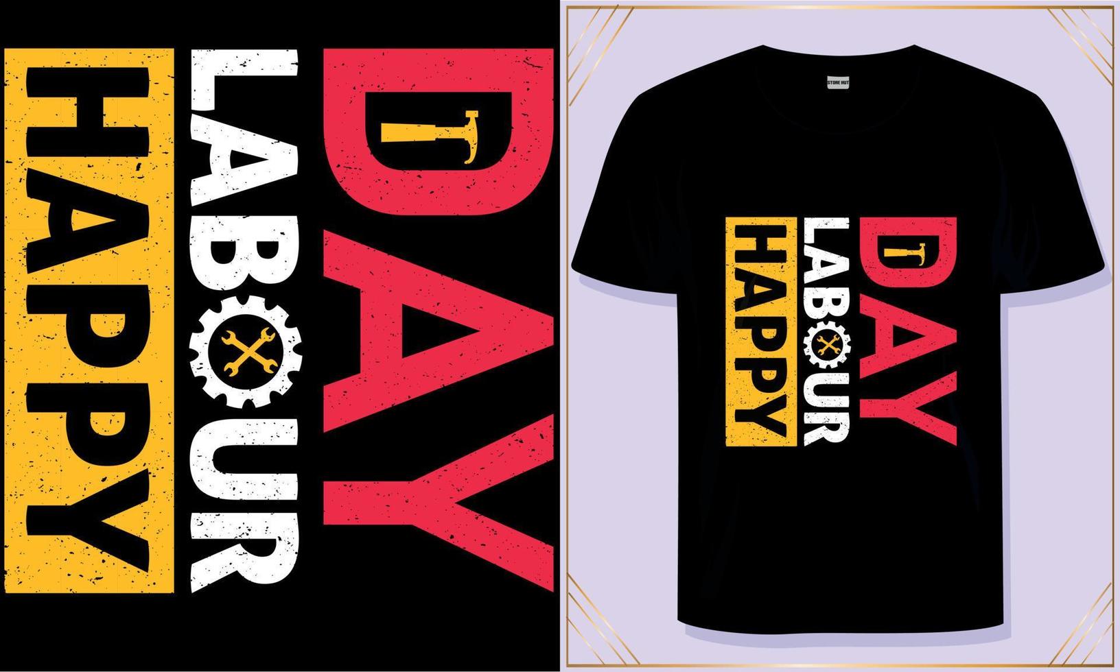 labor day t shirt design for Labor Day vector