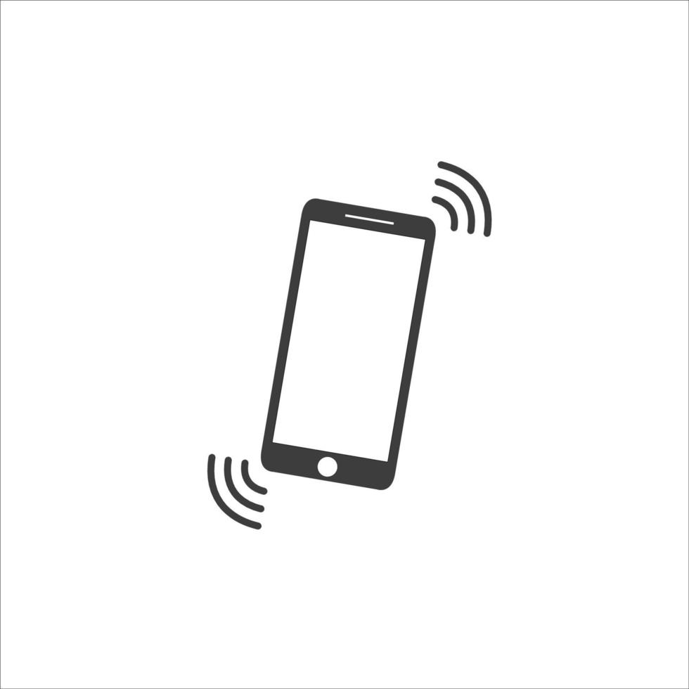 Phone shake icon, mobile shake vector