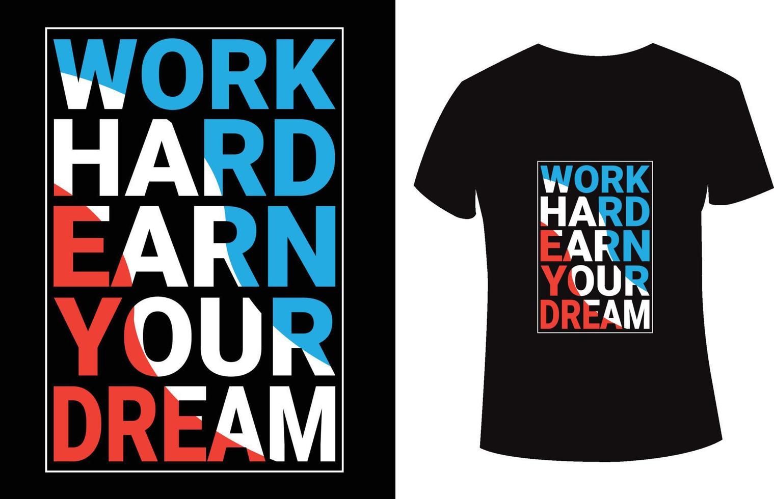 T-Shirt Design vector with Awesome quote