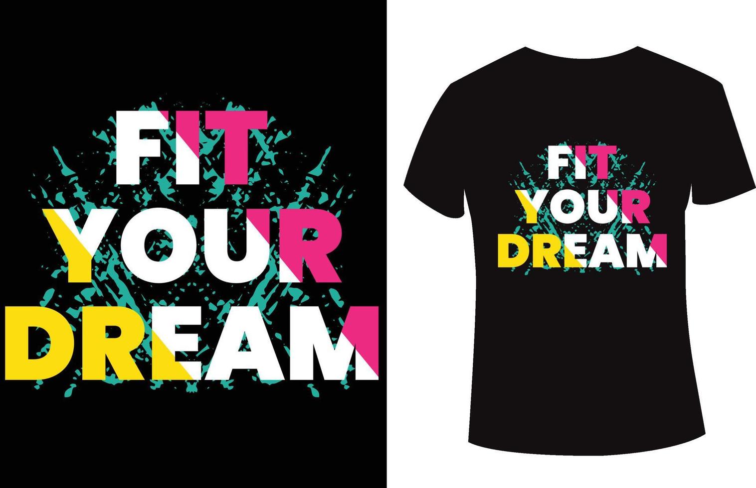 T-Shirt Design vector with Awesome quote