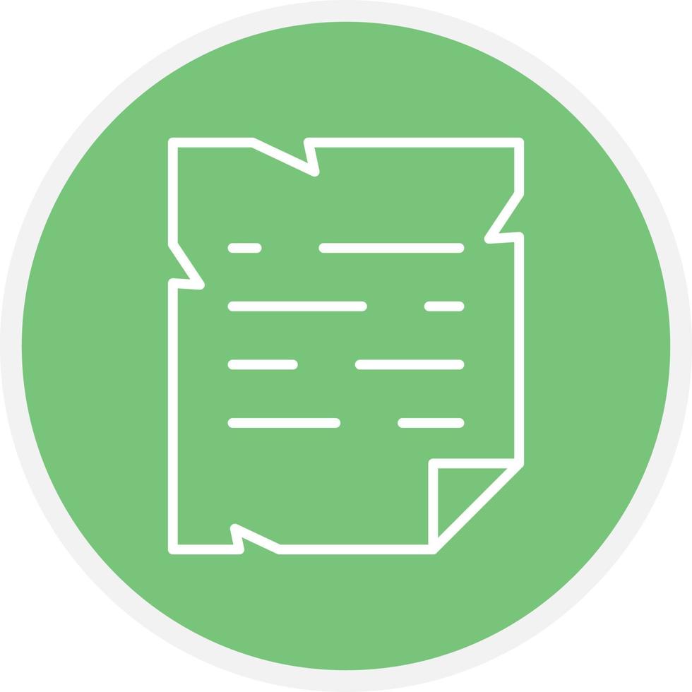 Old Paper Line Circle vector