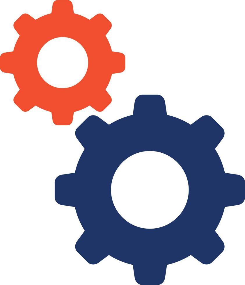 Gear Color Icon vector