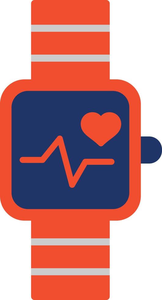 Smart Watch Color Icon vector