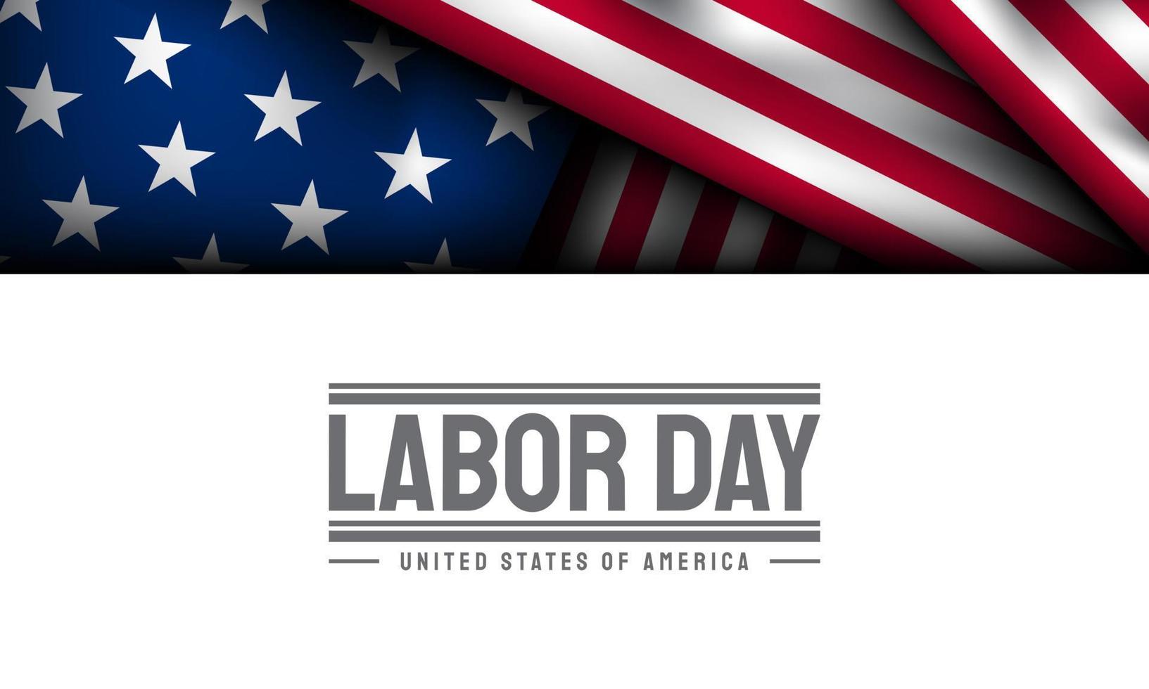 Labor Day Background Design. vector