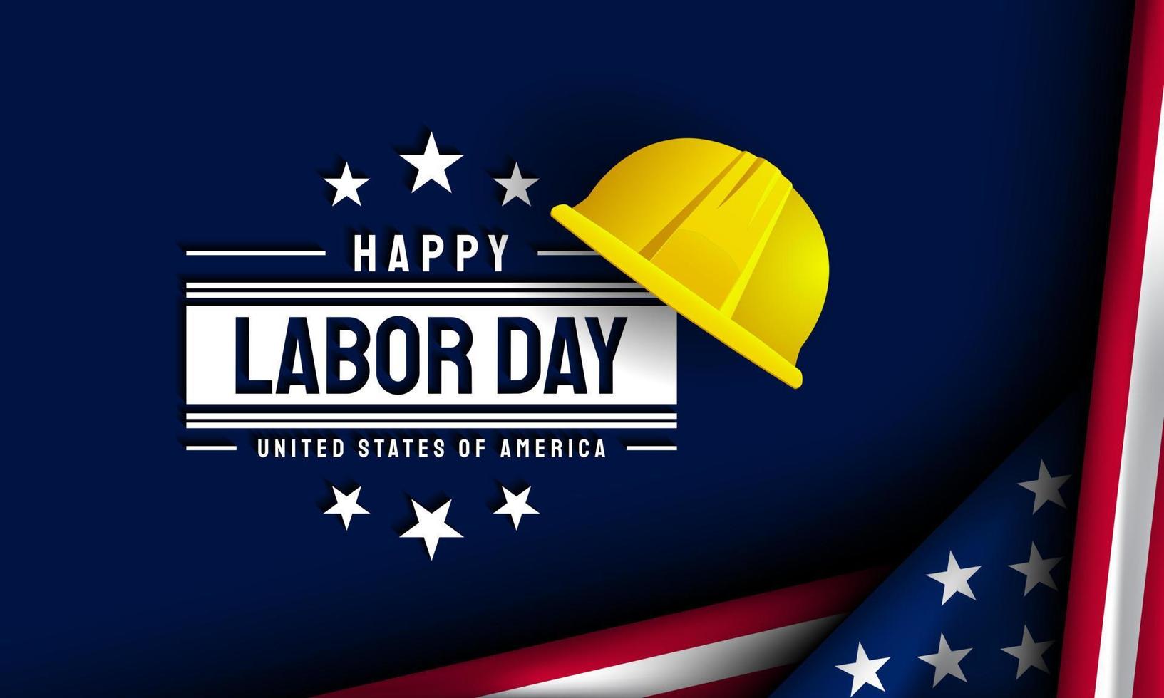 Labor Day Background Design. vector