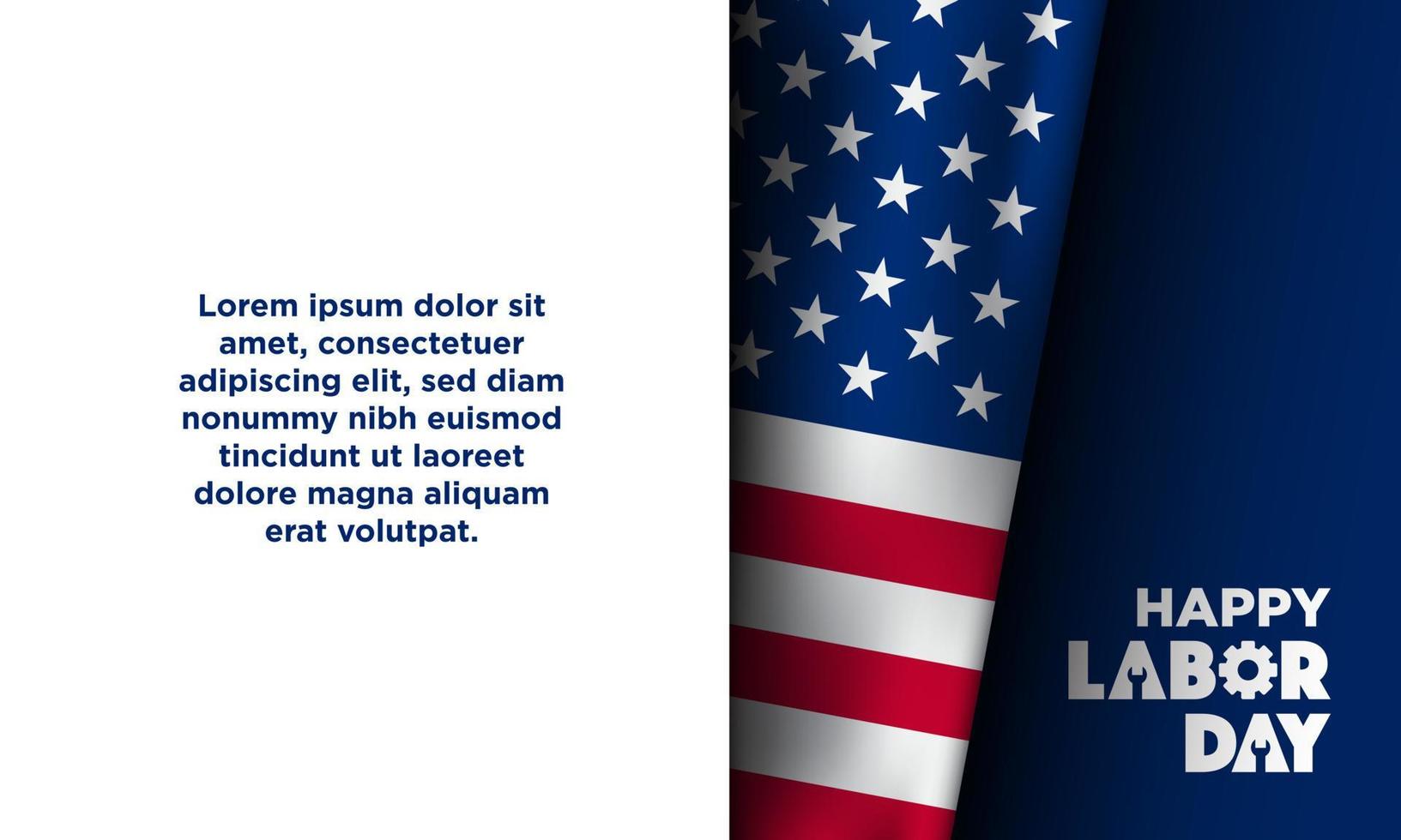 Labor Day Background Design. vector