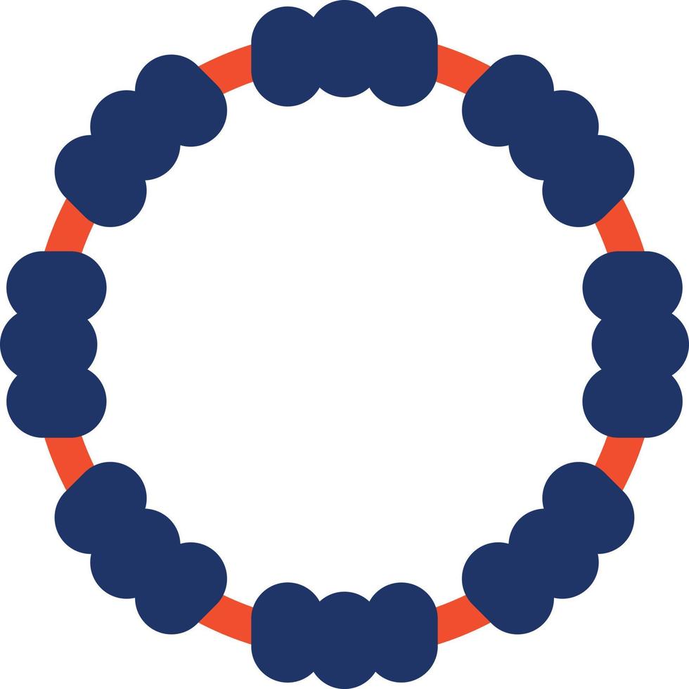Hula Hoop Color Icon vector