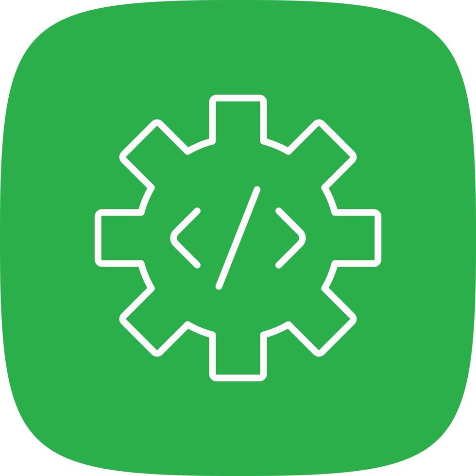 Programming Line Round Corner vector