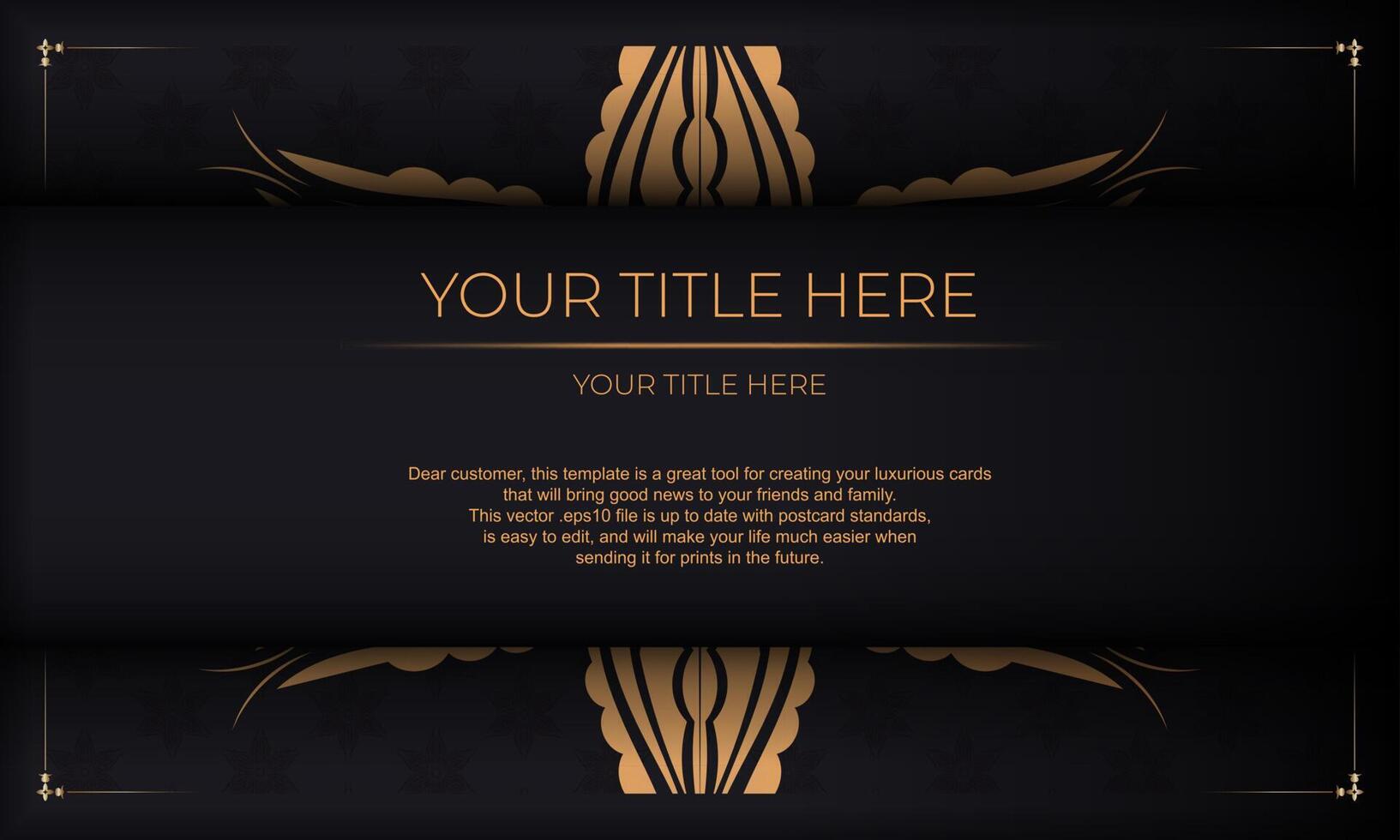 Powerpoint Postcard Template