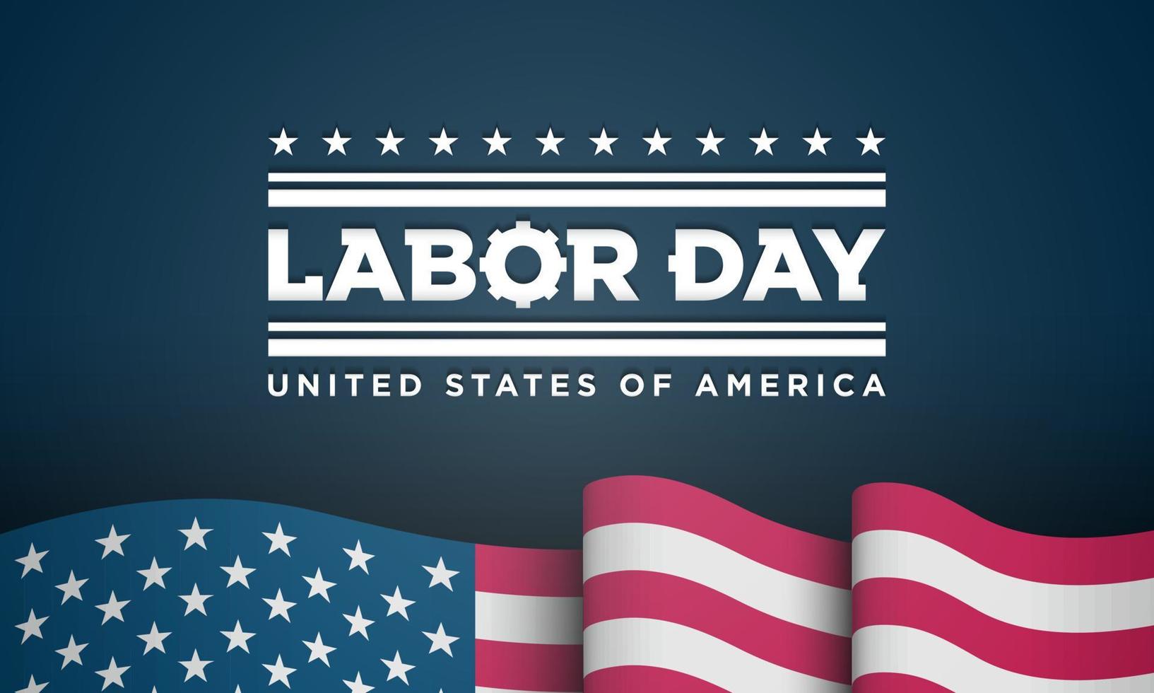 Labor Day Background Design. vector