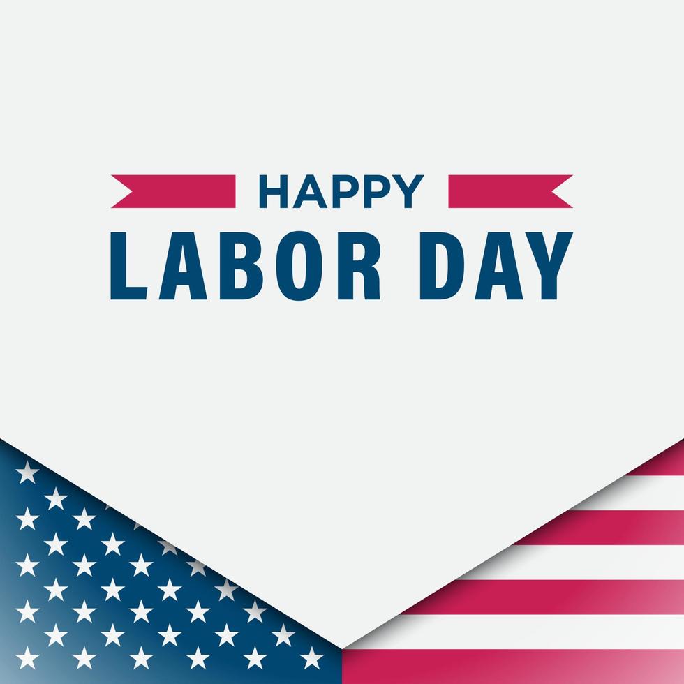 Labor Day Background Design. vector