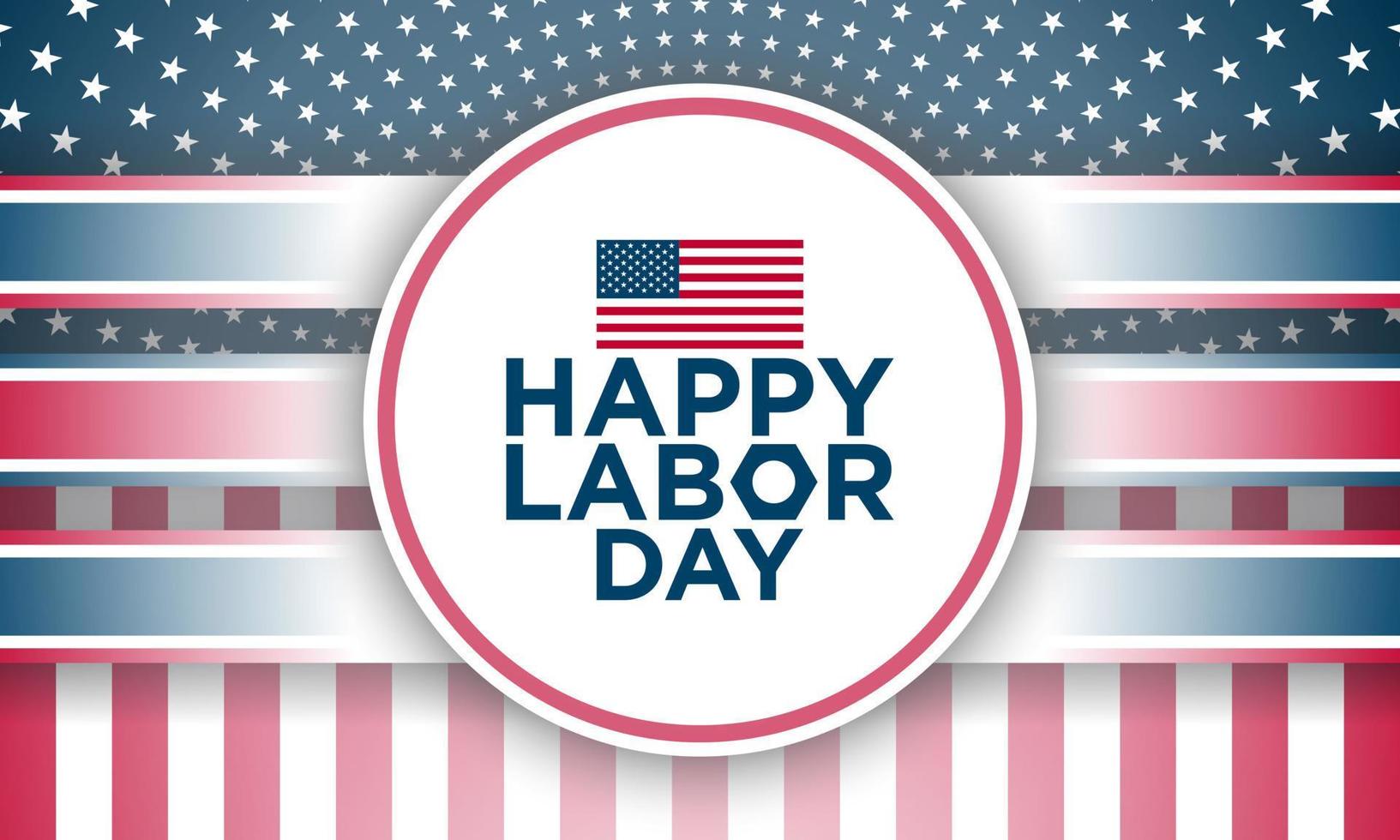 Labor Day Background Design. vector