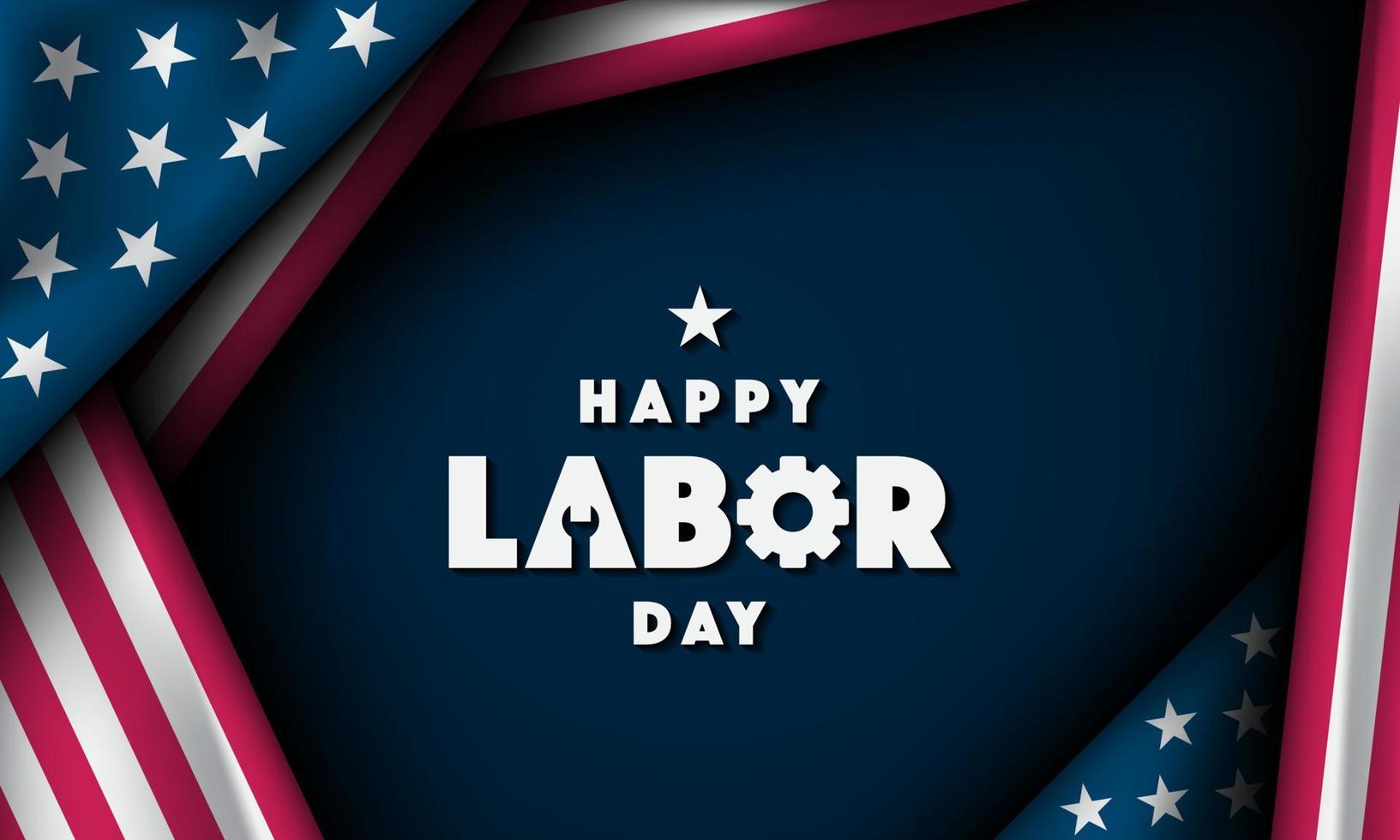 Labor Day Background Design. vector