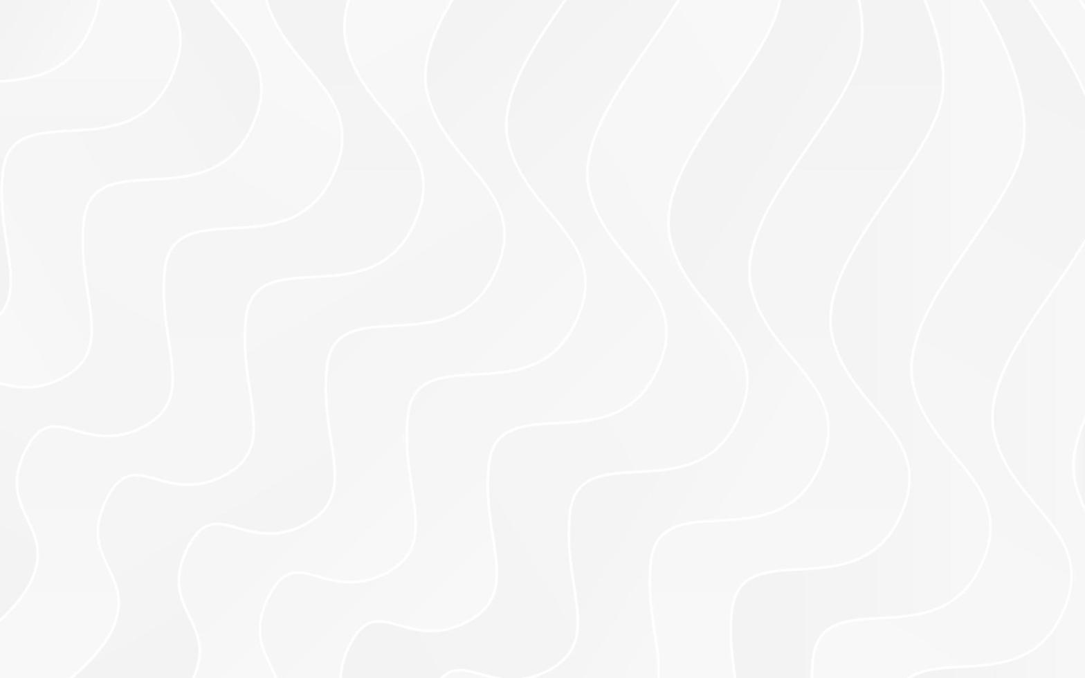 Abstract white and light gray wave modern soft texture with smooth and clean vector subtle background illustration. Curved wavy line, smooth stripe.