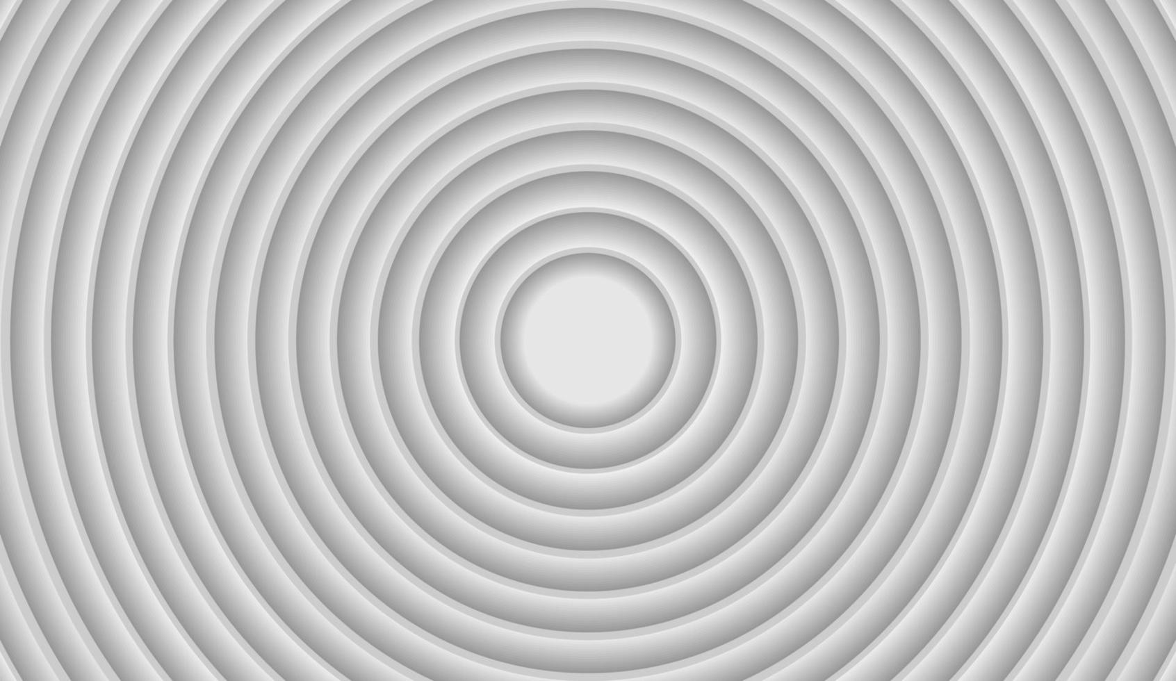 Abstract geometric background, circles shape. White and gray background. Vector illustration