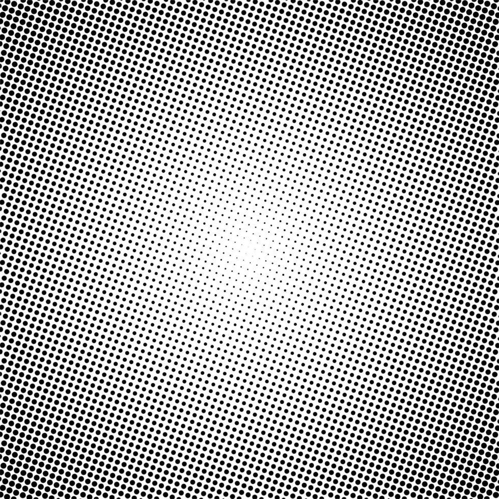 Halftone pattern Digital gradient with dots. Background with irregular, chaotic dots, points, circle. Random halftone. Black and white colour. Vector illustration