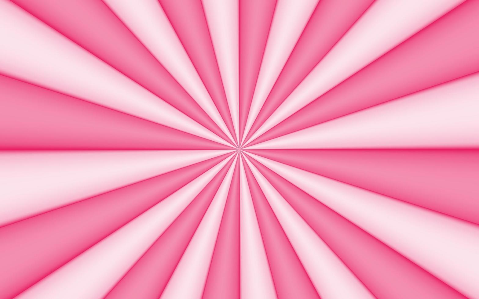 Sun rays retro vintage style on pink and white background, Comic pattern with sunburst 3d background. Rays. Summer banner vector illustration