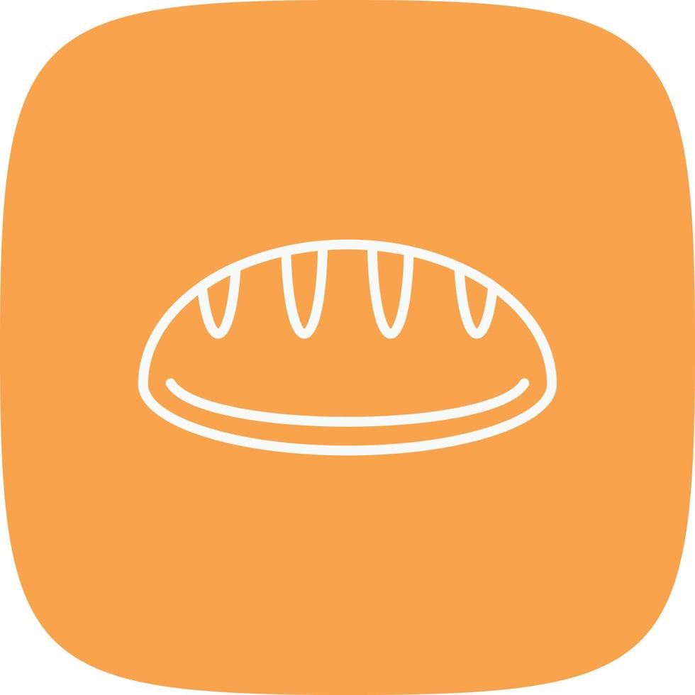 Bread Line Round Corner vector
