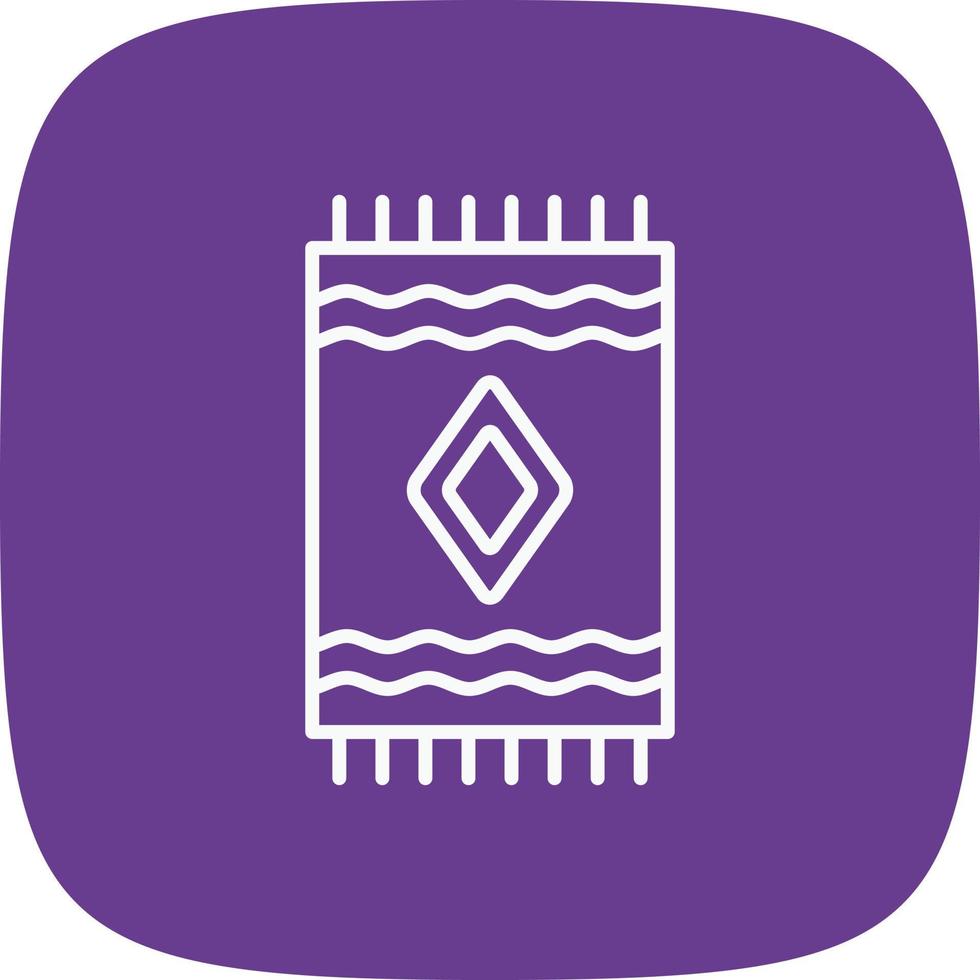 Carpet Line Round Corner vector