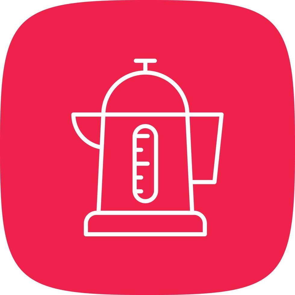 Kettle Line Round Corner vector